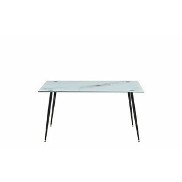 Tavolo Mirror 120 x 80 x 75 Vetro Marmo 290 Lucido – Idroweb