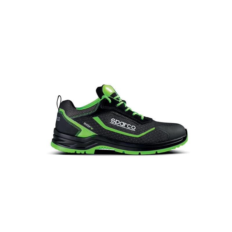 Scarpe Forester S3 Nero Verde Fluo Tg 48 Sparco - 2