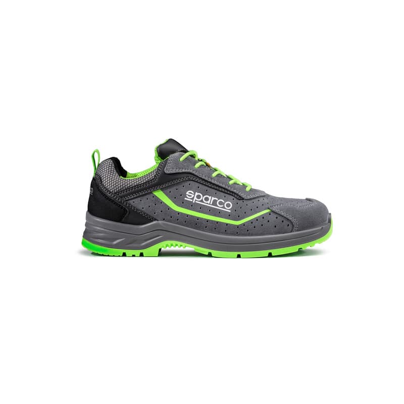 Scarpe Felix S1P Grigio Verde Fluo Tg 44 Sparco - 2
