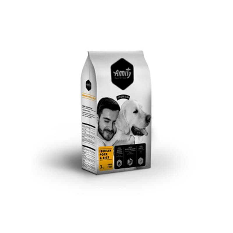 Cibo Cane Amity 3 kg Adult Iberian Pork Rice - 2