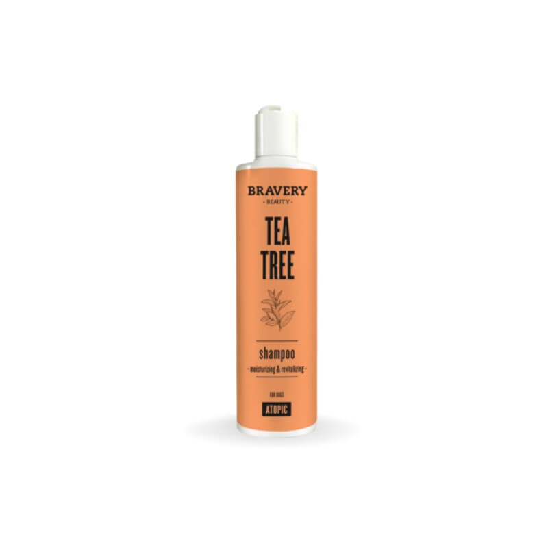 Shampoo Dog Bravery 300 ml Atopic Arbol De TE 6 Pezzi - 2