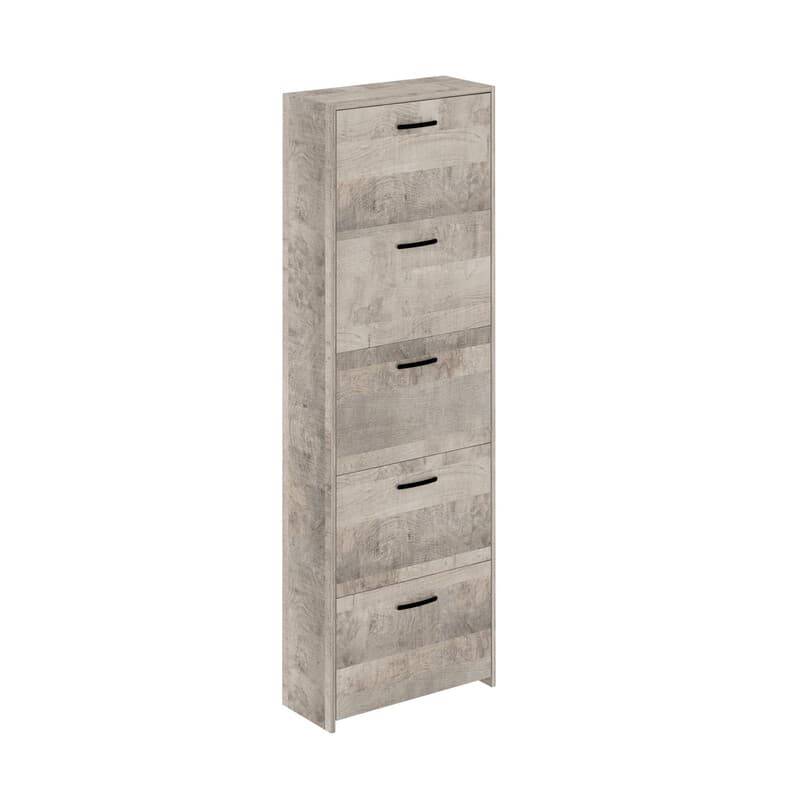 Kit Scarpiera 5A D Prof 173 x 58 x 25 Rovere PLAT.K355 - 2