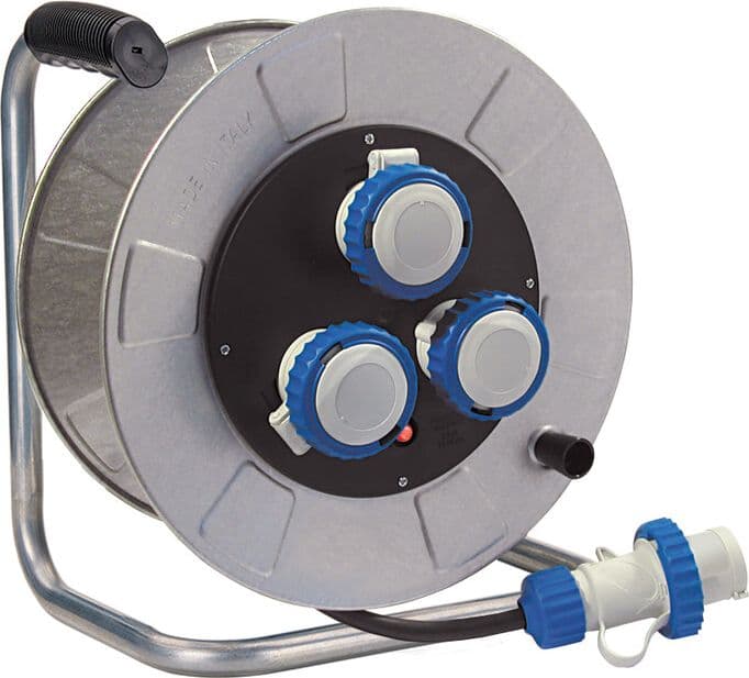 Fme 14.350 Avvolgicavo 3P 30 m CE220V IP55 Met - 2