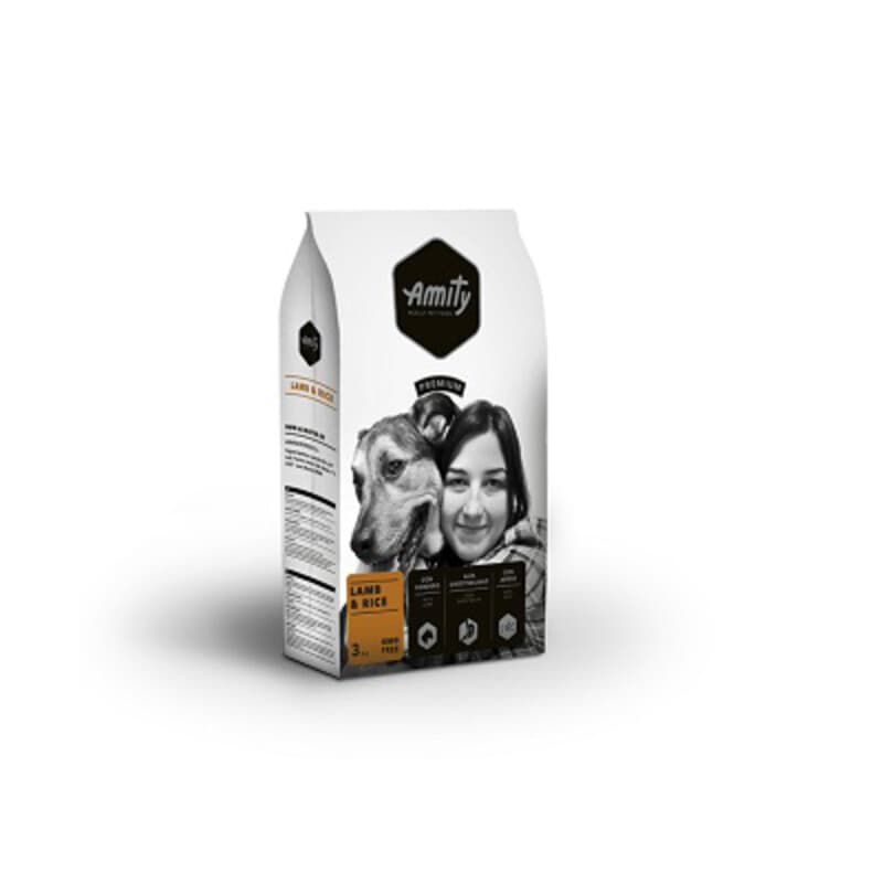 Cibo Cane Amity 3 kg Adult Lamb Rice - 2