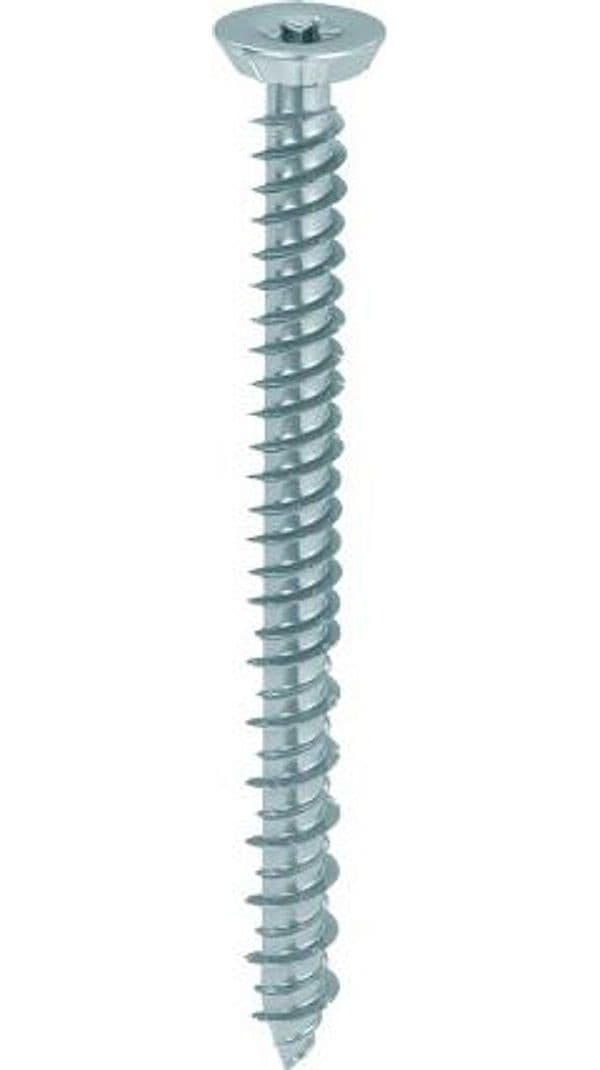 Viti per Calcestruzzo T. Svas Piana Zinc 7,5 x 52 mm 100 Pezzi – Idroweb