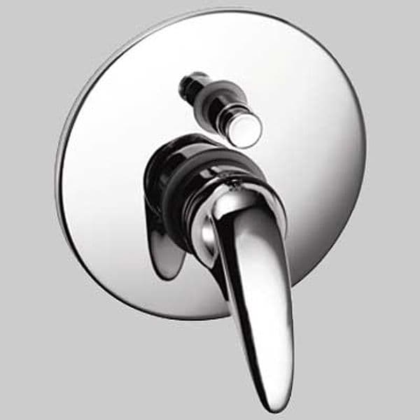 Rubinetto Miscelatore Doccia Incasso con Deviatore Reve Cromo Eurorama - 2
