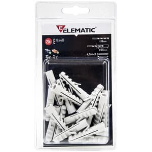 Tassello e Va 6 x 30 mm Vite 15 e * Itw Construction Products 15 Pezzi - 2