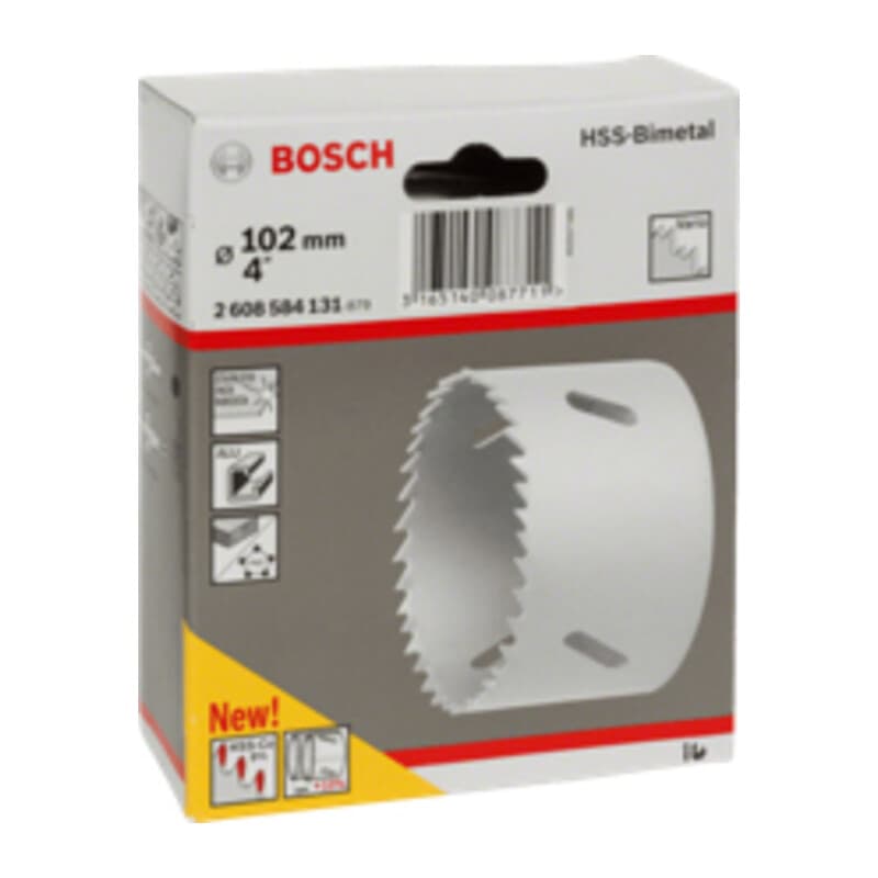 Sega a Tazza Bimetallica HSS D 102 Bosch a - 2