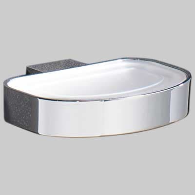 Portasapone Kent Ottone Cromatovetro Gedy - 2