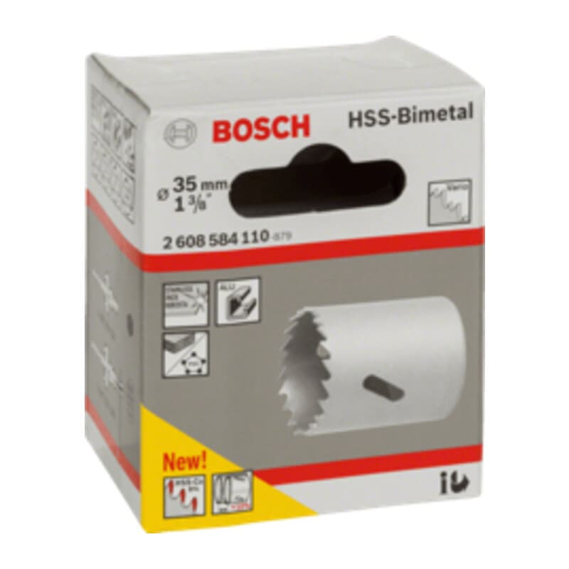 Sega a Tazza Bimetallica HSS D 35 Bosch a - 2