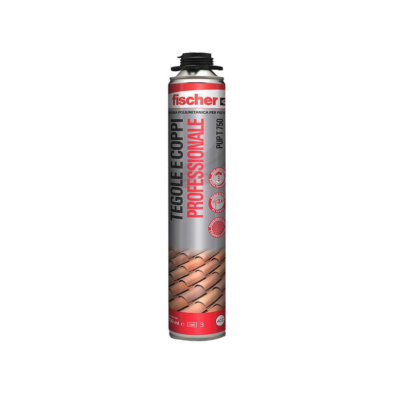 Fischer Schiuma Poliuretanica Coppi Pist. 750 ml Pup T 12 Pezzi - 2