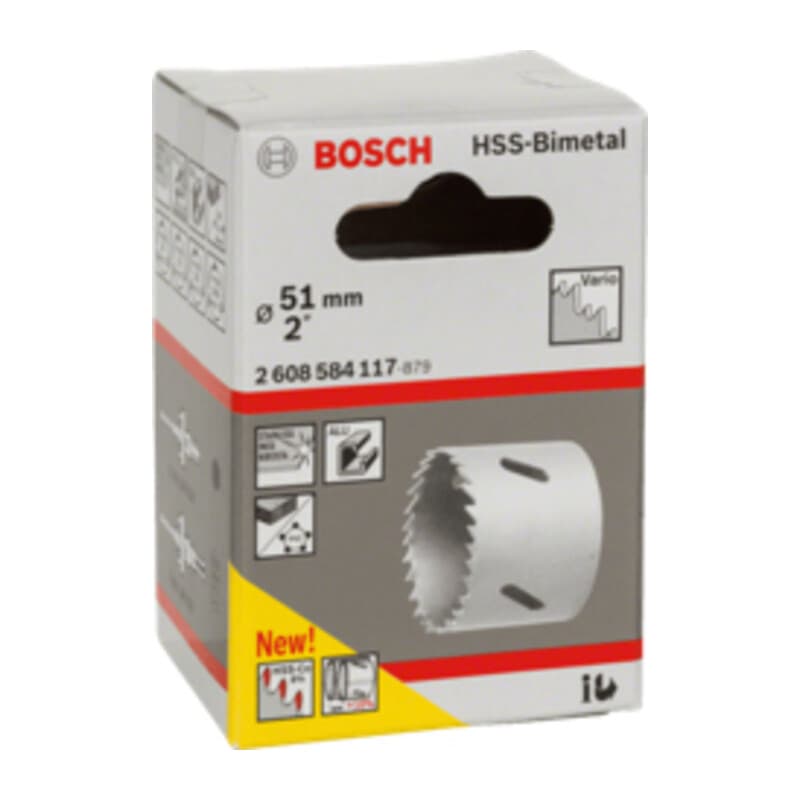 Sega a Tazza Bimetallica HSS D 51 Bosch a - 2