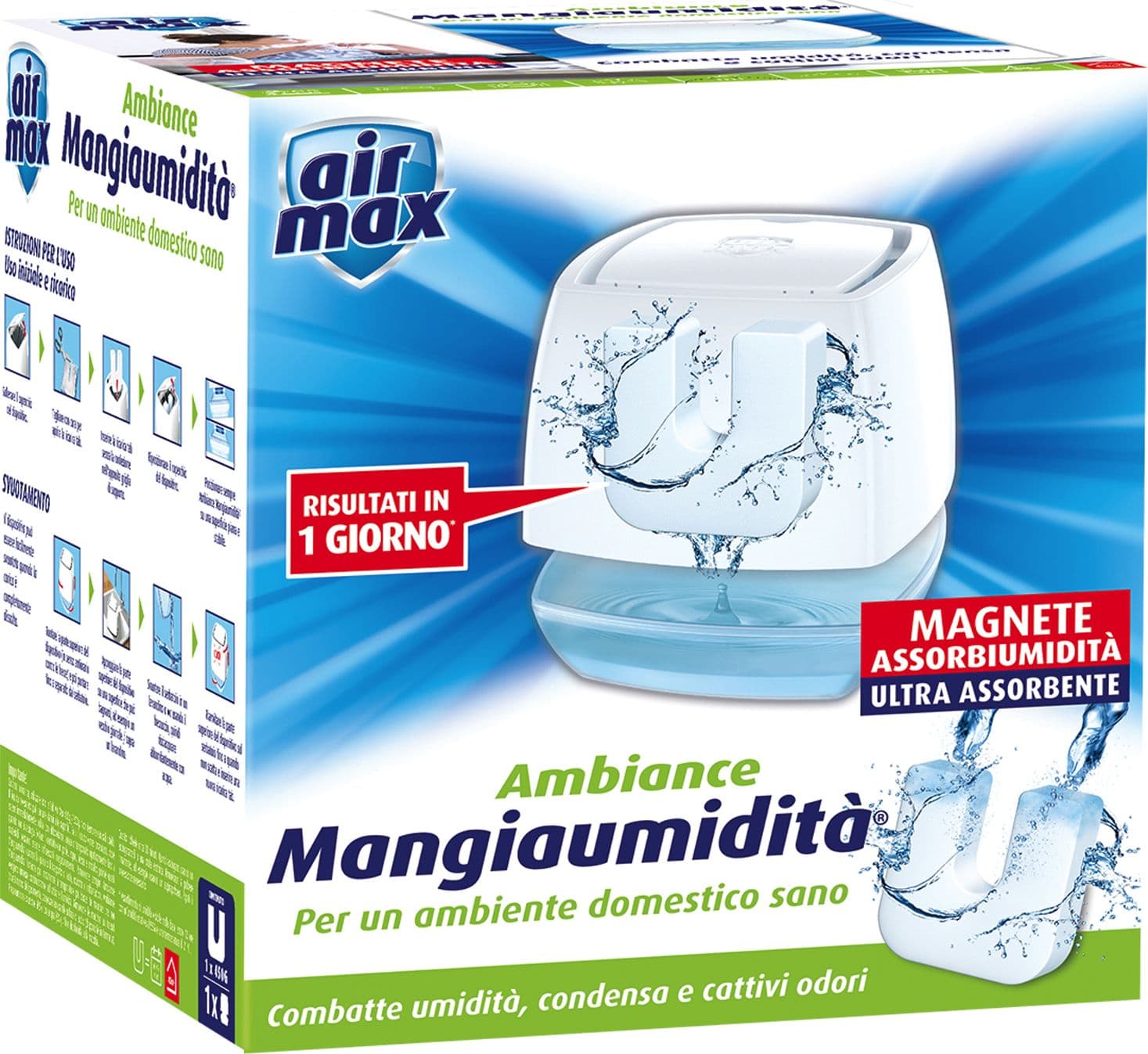 Kit Tab 450 g Airmax Assorbiumidita Ambiance