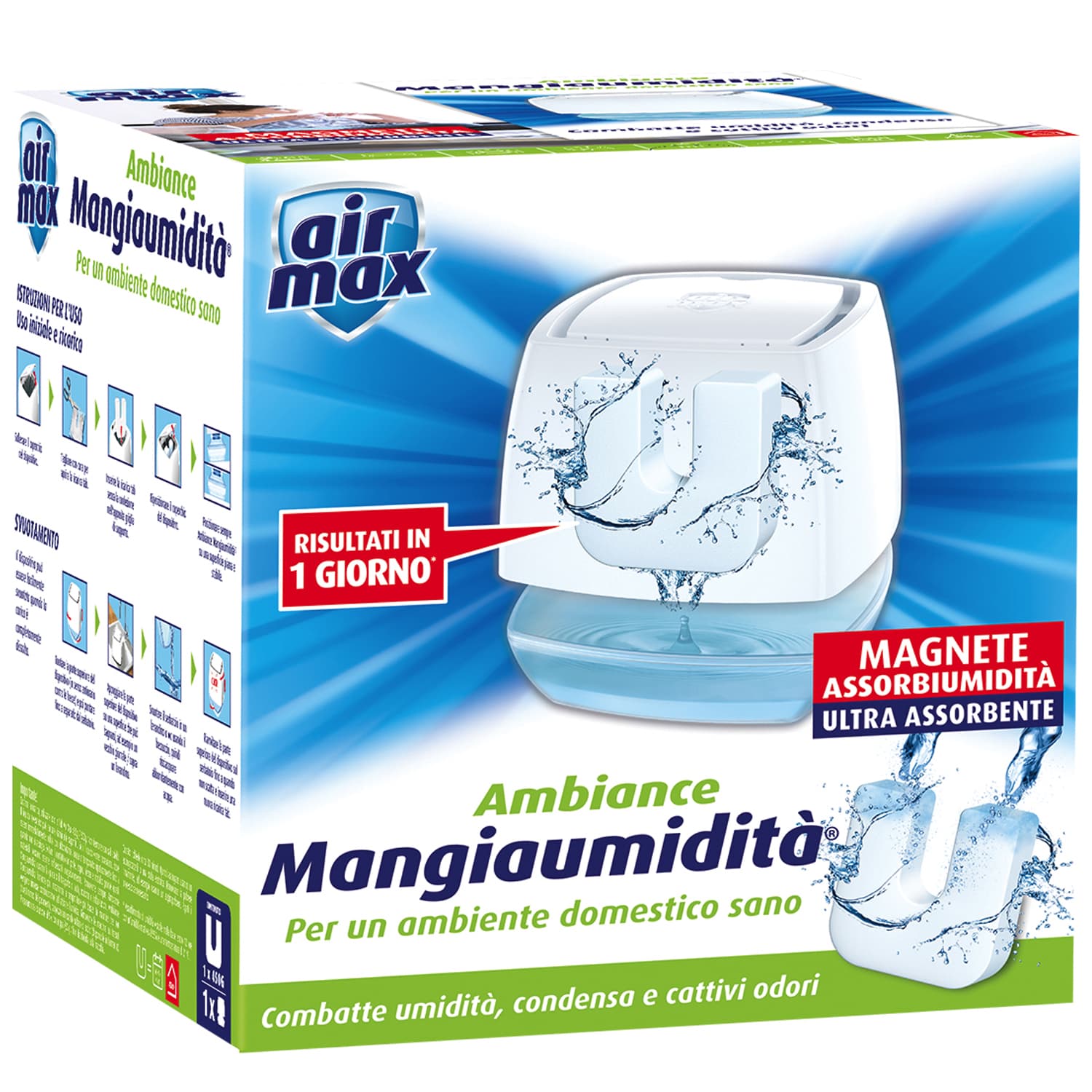 Kit Tab 450 g Airmax Assorbiumidita Ambiance - 2
