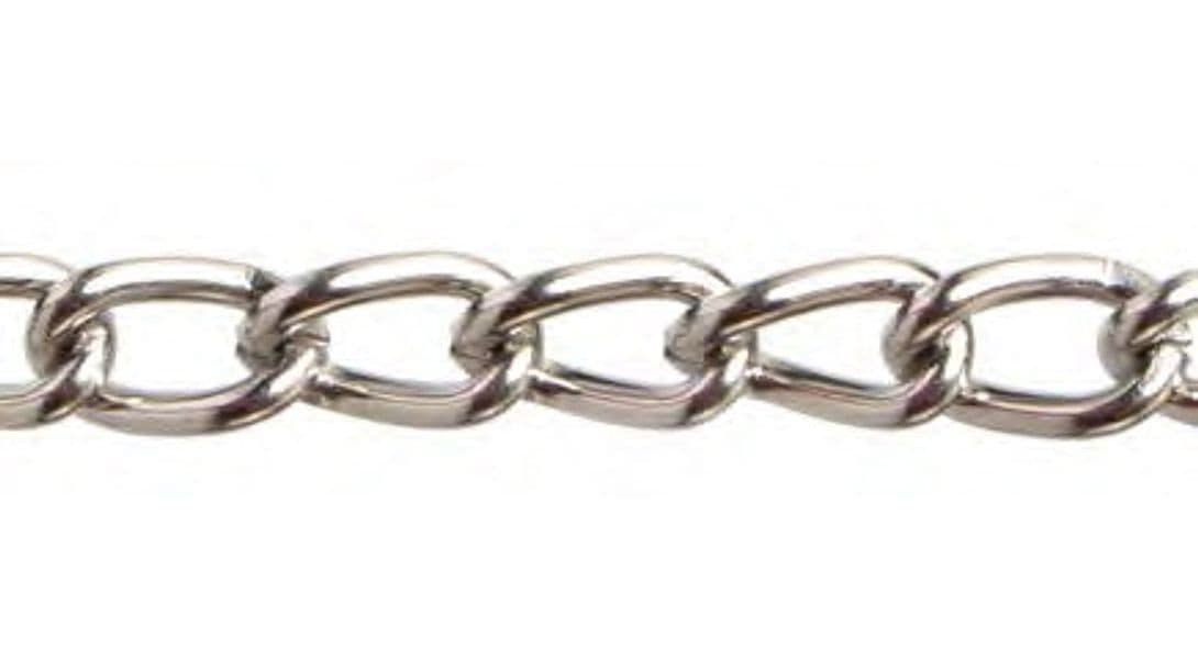 Catena Maglia Corta Ritorta 3 mm 2,5 m Nichel – Idroweb