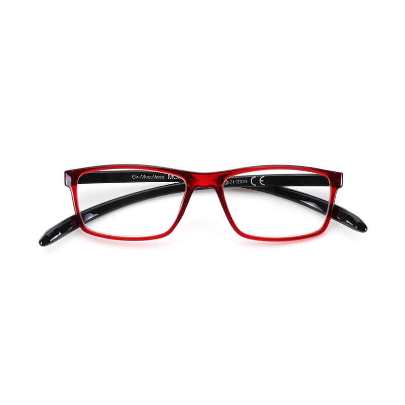 Occhiali Gmv Mod. Verona D. 3,0 Colore Rosso 4 Pezzi - 2