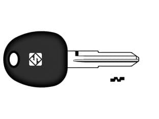 Chiavi Auto Look Alike Porta Transponder HYN15TE Silca - 2