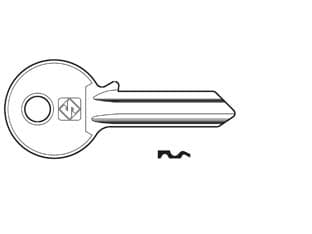 Chiavi per Cilindri Ff 5 Spine Grandi FF1 Dx Silca 10 Pezzi - 2