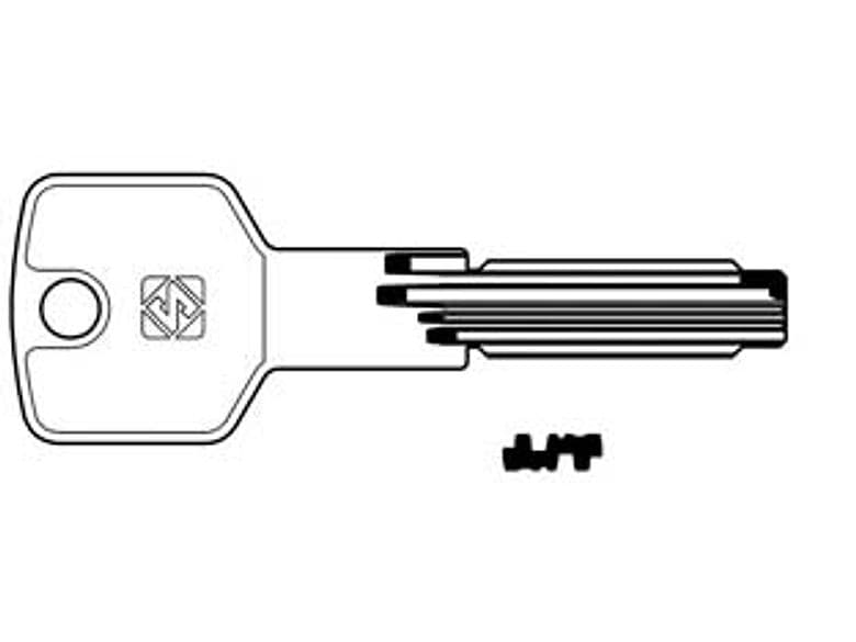 Chiavi Punzonate per Cilindri Cisa 6 Spine CS171 Silca 10 Pezzi - 2
