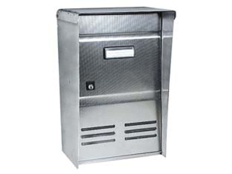 Cassetta Postale Portariviste Inox Serie Dublo per Esterni 26 CMX12X37,5H - 2