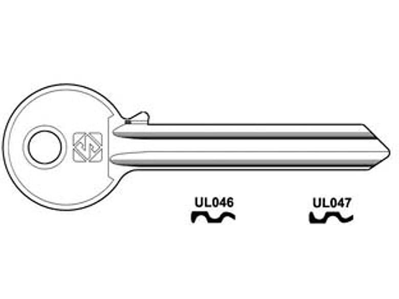 Chiavi per Cilindri Universal 7 Spine Grandi in Acc. Nich. UL046 10 Pezzi - 2