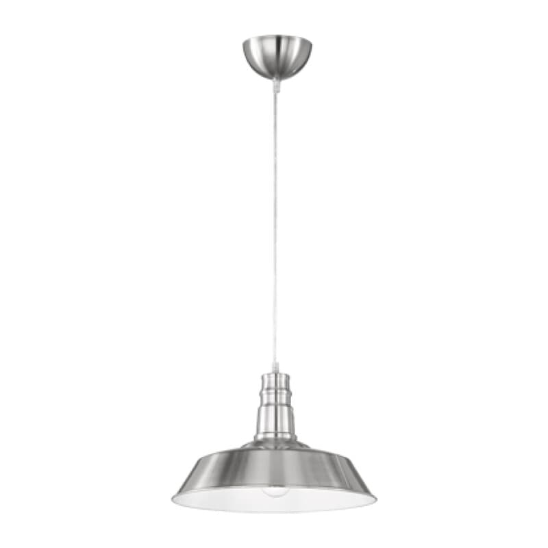 Lampada Sosp Will Metallo D 36 cm Acciaio Satin - 2