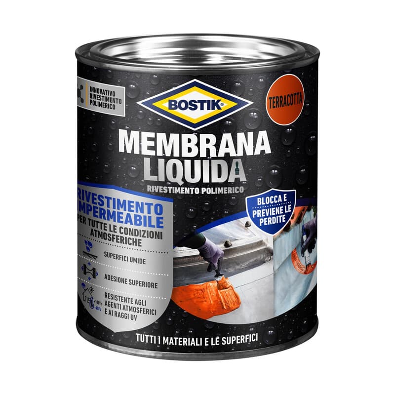 Bostik Membrana Liquida Rivest Polim 1 kg Terrac - 2
