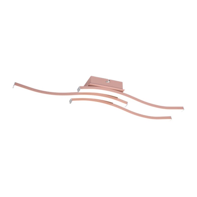 Plafoniera LED Route Oro Rosa 3 Luci x 5W 400K0 – Idroweb