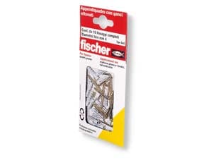 Tasselli in Nylon Appendiquadro S4GK Fischer 5 Blister - 2