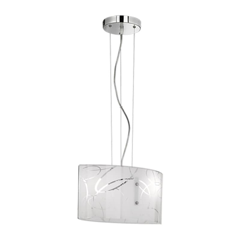 Lampada Sosp Spirelli Decoro Cerchi E27 40 cm - 2