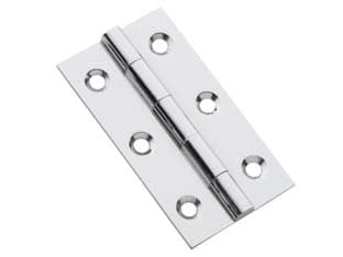Cerniere Strette in Acciaio Inox Perno Fisso 50 MMX30X1,0 24 Pezzi - 2