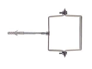 Collari per Pluviali Quadri Scp V Scp V 80 MMX80 Tassello Ø 10 mm 10 Pezzi - 2
