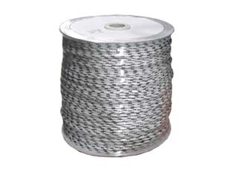 Corda Treccia Bianca con Segnalino Ø 5 mm Peso Circa 21 g al m 11 Chilo