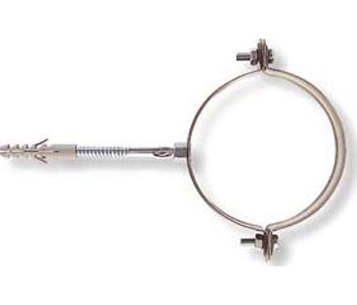 Collare per Tubo Pluviali Tondi Scp V Scp 100 V Ø 100 mm Tassello 10 Pezzi - 2