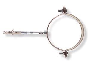 Collare per Tubo Pluviali Tondi Scp V Scp 100 V Ø 100 mm Tassello 10 Pezzi - 2