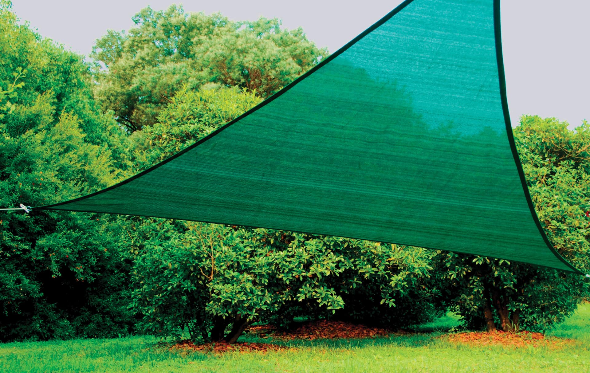 Tenda Vela Ombreggiante Hdpe 5 x 5 x 5MT Verde i Giardini del Re - 2