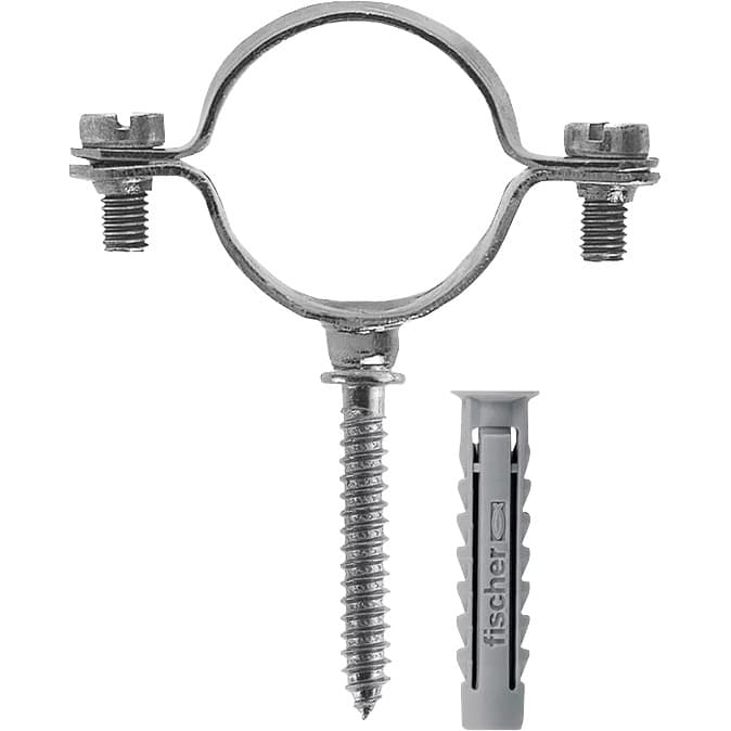 Fischer 5 Collari MM.42 Czv con Vite e Tassello - 2