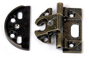 Cerniera per Mobili A0061 Bronzo Antic da 5,0 Blister Bl 2 Pezzi - 2