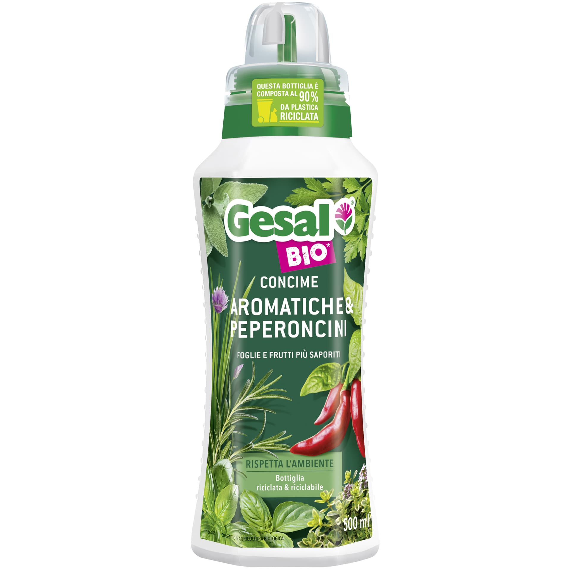 Gesal Concime Aromatiche e Peperoncini 500 ml 12 Pezzi - 2