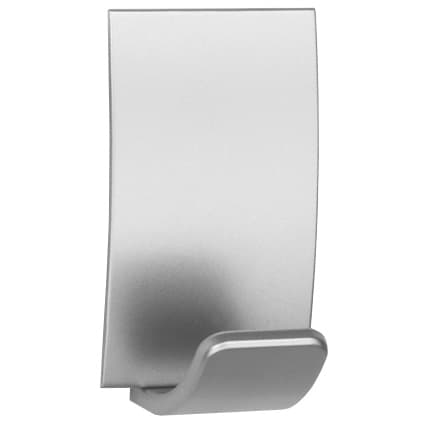 Appendino Adesivo Inofix 1 Posto Cromo Opaco 6 Pezzi - 2
