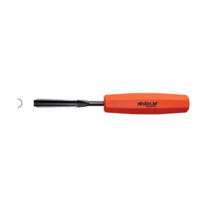 Sgorbia Acciaio per Legno con Manico 150 mm N 1 Corradi - 2