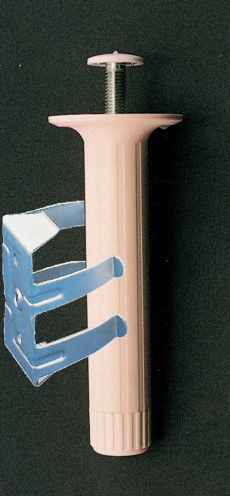 Bl Piedino ABS Ø 28 x 100 mm con Ganci 4,0 Blister 4 Pezzi - 2