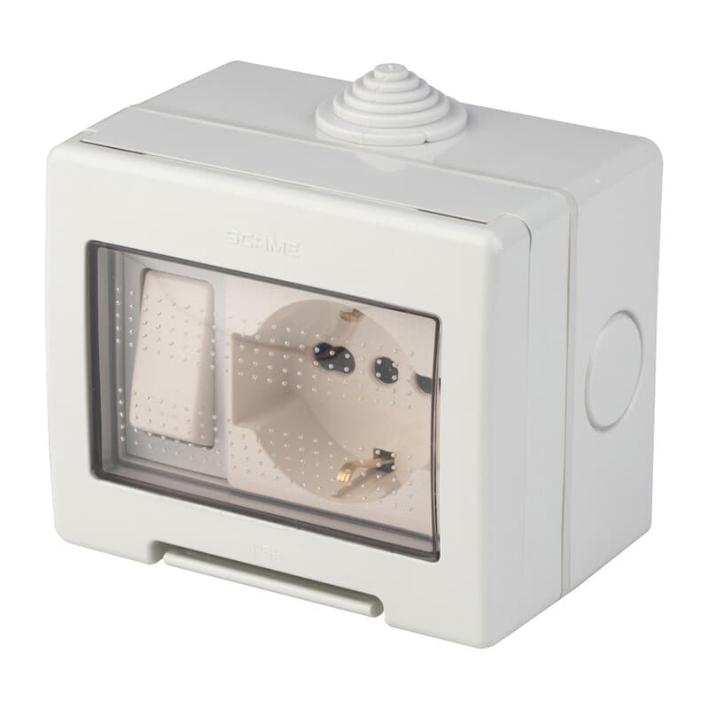 Polypool PP0170X Cassetta Est IP55 con Int e Pr Bip Sch - 2