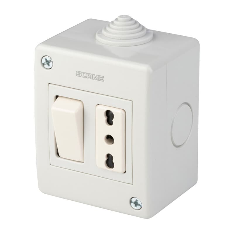 Polypool PP0171X Cassetta Est IP40 con Inter e Pr Bip - 2