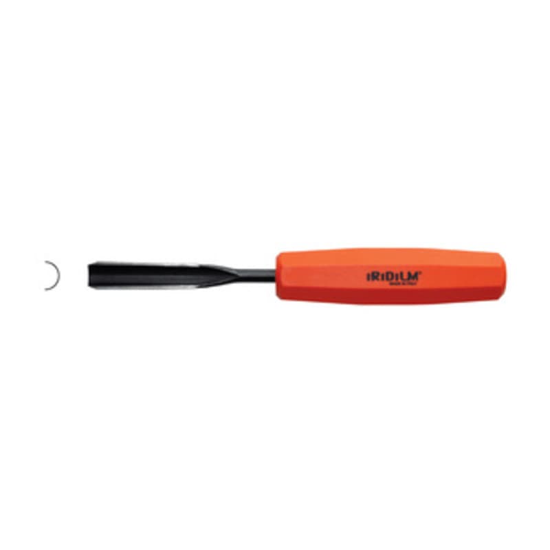 Sgorbia Acciaio per Legno con Manico 150 mm N 2 Corradi - 2