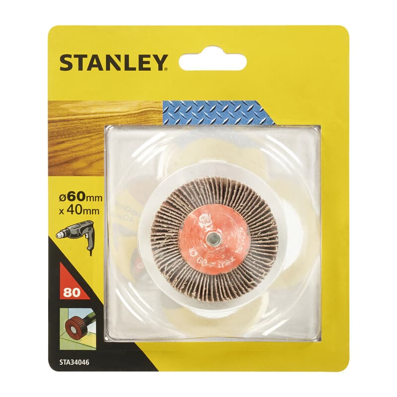Piranha Stanley STA34046 X34046 Mola a Lamelle 60 x 40 GR.80 - 2