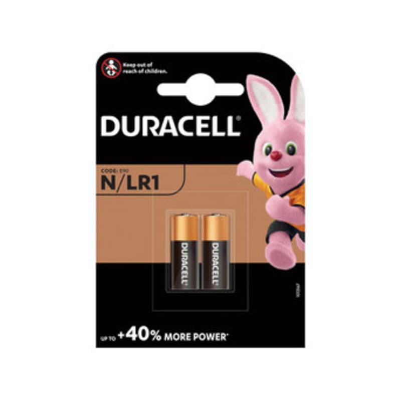 Duracell Batt Alcalina 1,5V N LR1 Duracell 10,0 Blister 2 Pezzi - 2