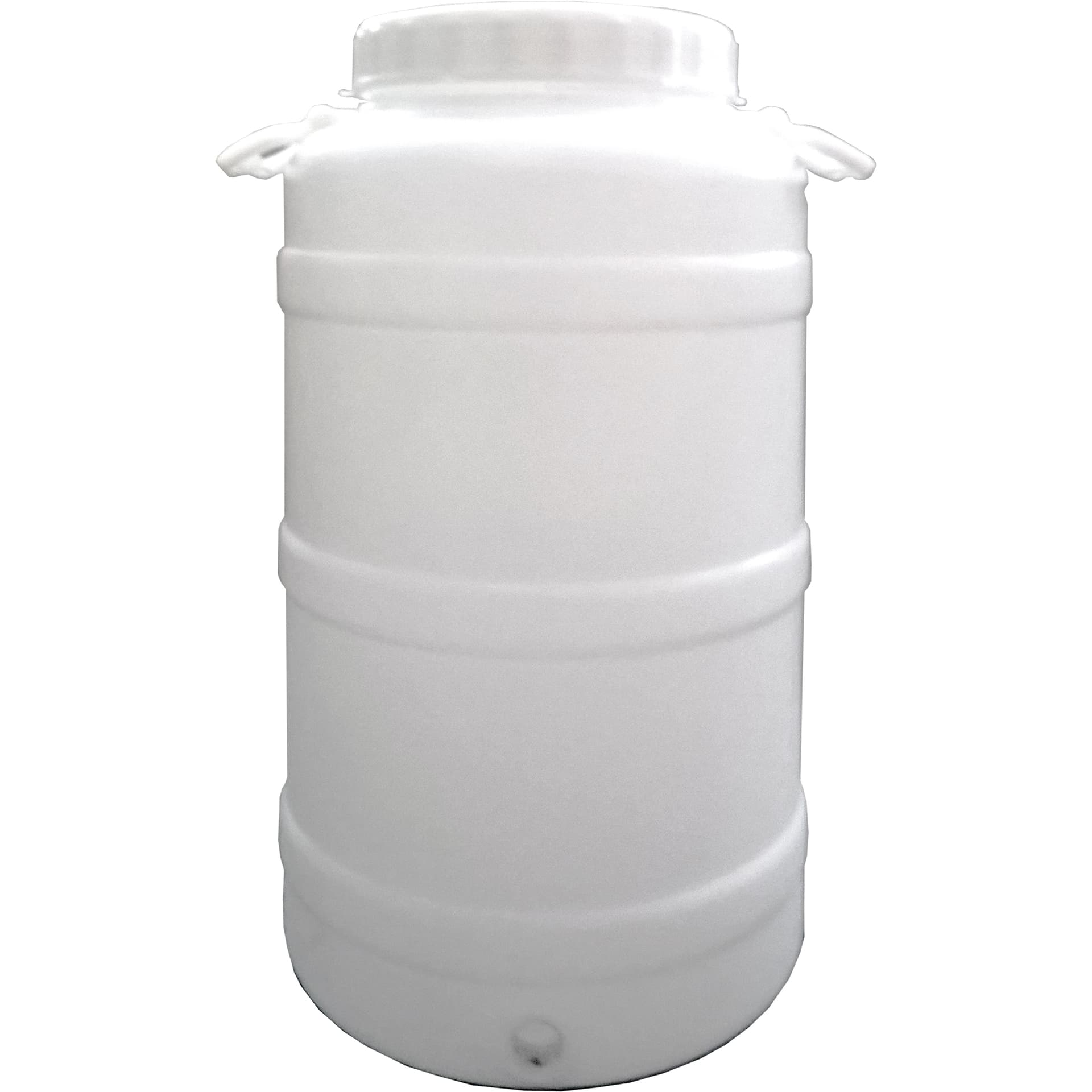 Fusto Hdpe Bocca Larga 50 l Predisp Rubinetto ¾ 3 Pezzi - 2