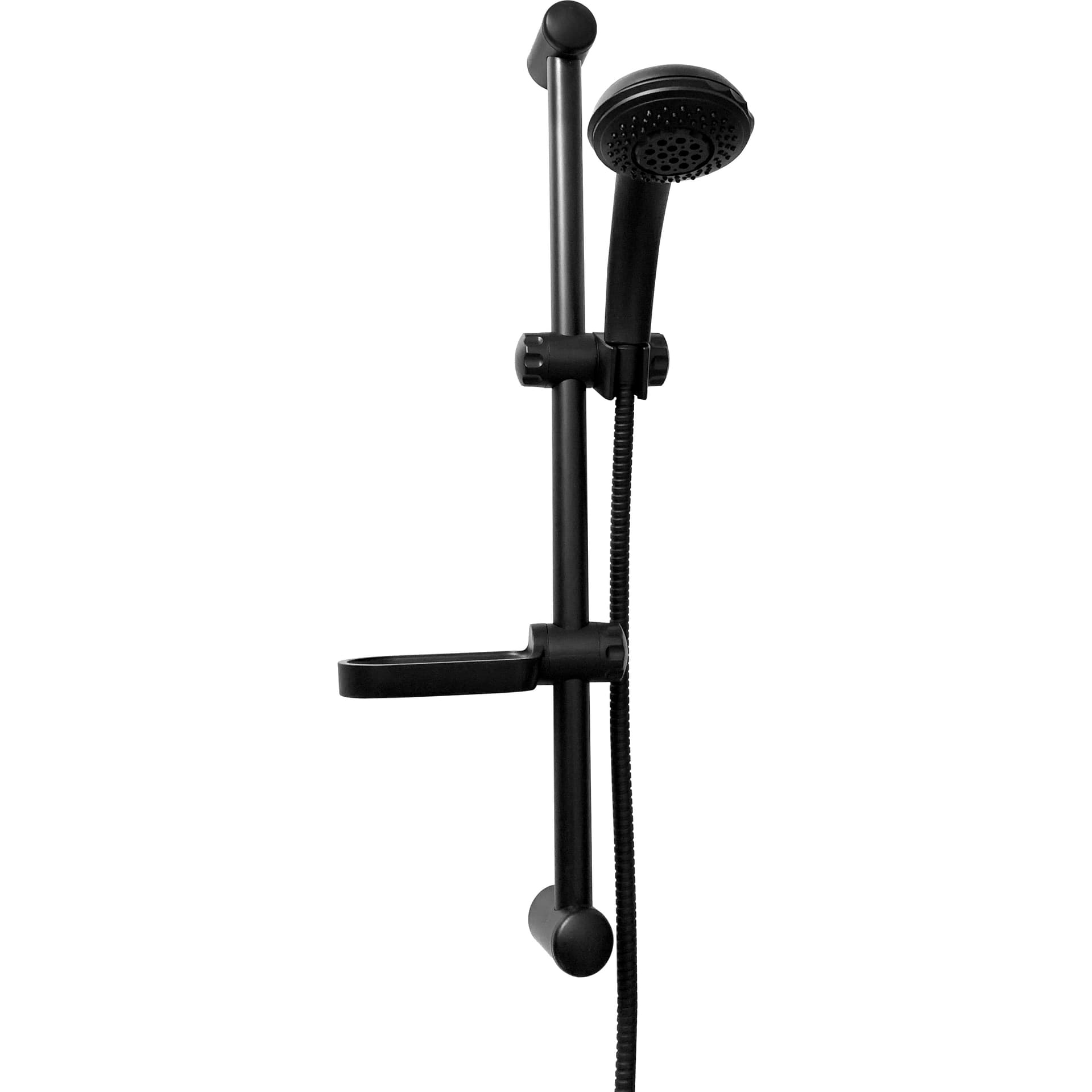 Saliscendi 60 cm Classico con Portas Nero Groenlan 4 Pezzi - 2