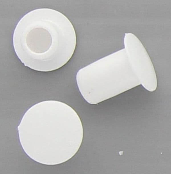 Copriforo Plastica Bianco Ø 6 mm* 1000 Pezzi – Idroweb
